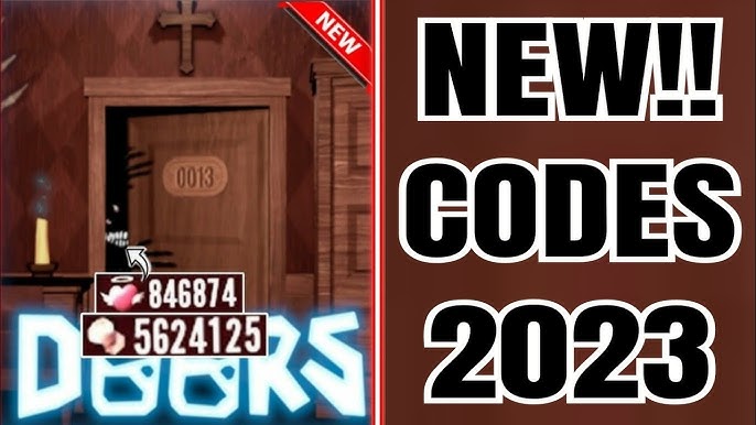 NEW* ALL WORKING UPDATE CODES FOR DOORS 2023! ROBLOX DOORS CODES 