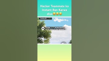 Instant Hacker Ban😂😂 #bgmi #pubgmobile #shorts #hacker