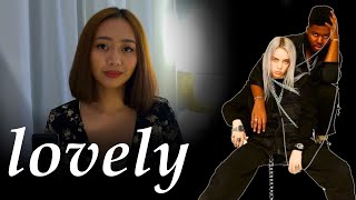 lovely instrumental | billie eilish \& khalid | female part only karaoke