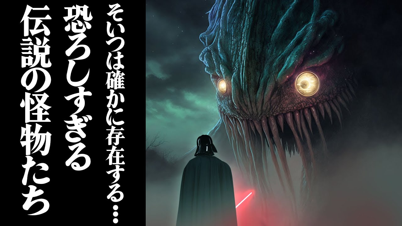 【ゆっくり解説】銀河に存在する伝説の怪物4選！【スター・ウォーズ】