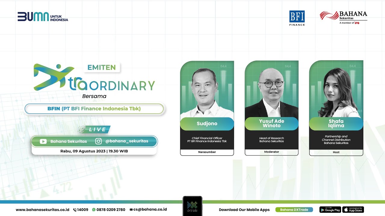 Kepoin BFIN, Emiten pembiayaan paling Legend di Indonesia - Emiten ...