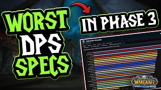DPS Specs That need a BUFF in Phase 3 - Wotlk DPS Tier List