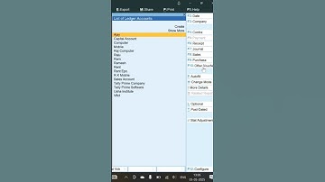How to enable & Disable any voucher in tally prime #tallyprime #tally @learntally99