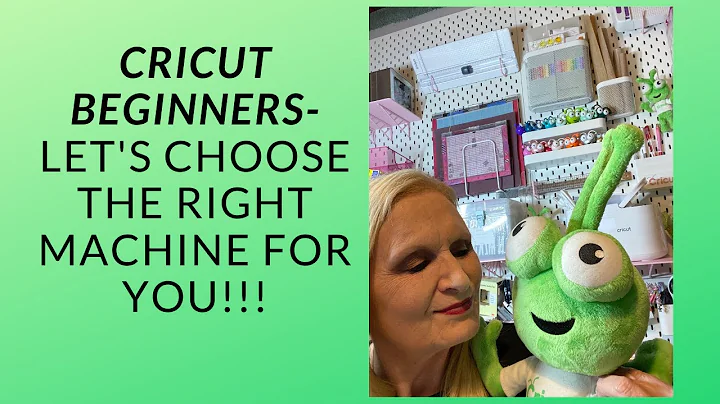 Cricut Beginners-Let's Choose the Right Machine fo...