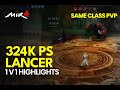 324K Lancer vs. 307K Lancer | PVP Highlights | PS GAP | Same Class PVP