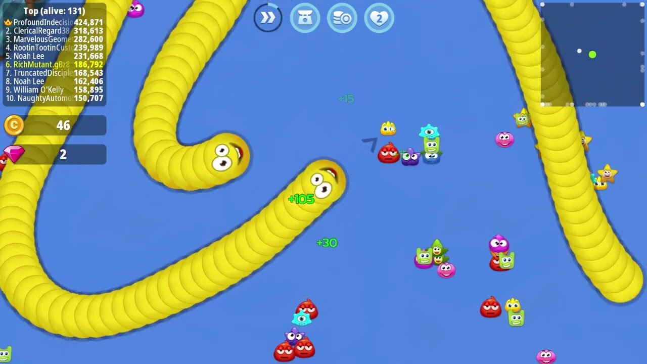 Worm Hunt 🕹️ CrazyGamesでプレイ