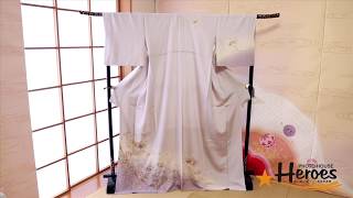 Heroes寺井写真館 訪問着 紫(石川県 和服 写真)