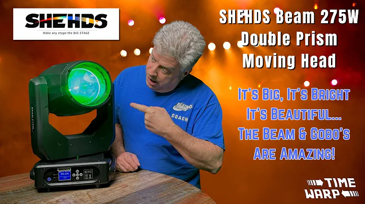 Shehds 275W 10R Double Prisms Moving Head Light | Honest Review | Stage Lights