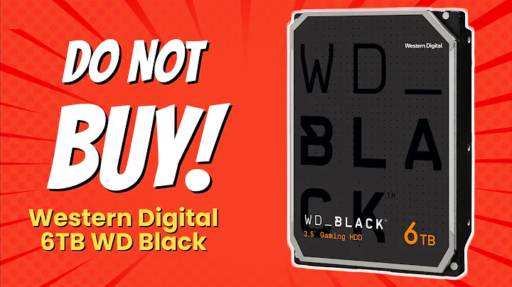 DON'T BUY Western Digital 6TB WD Black HDD BEFORE WATCHING THIS VIDEO! 🚫💔 (8 Reasons)