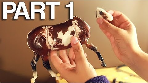 Drastic Custom Fjord "Kion" - PART 1: DECONSTRUCTING - How To Customize Your Breyer Model Horse