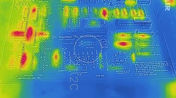 15 MHz 74F Gigatron warmup at startup