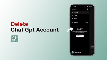 Hoe verwijder ik een ChatGPT-account?