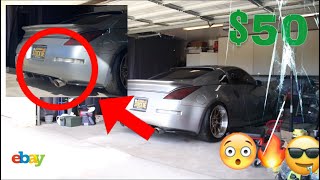 MUST HAVE 350Z $50 EBAY DIFFUSER!!! (YOU GET WHAT YOU PAY FOR?!?)
