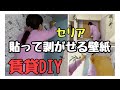 【賃貸DIY】クローゼットを変身！／セリアの貼って剥がせるリメイクシート／アラフィフの素人でも出来た！
