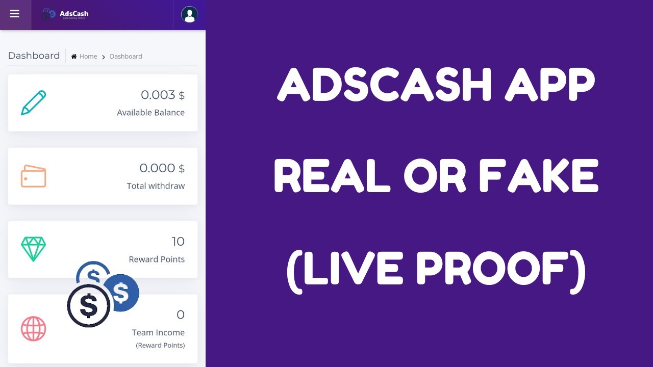 AdsCash App Real or Fake | AdsCash Legit or Scam | AdsCash Earning App Review