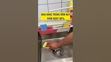 Kệ Để Dụng Cụ Rửa Chén Đa Năng - Giải Pháp Hoàn Hảo Cho Căn Bếp Gọn Gàng