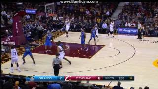 LeBron James 3-pointer - Cleveland Cavaliers vs. Orlando Magic - NBA Preseason 05/10/2016