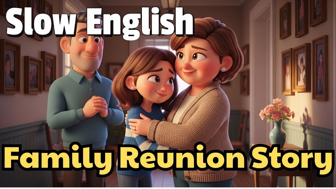 Meeting My Family After 9 Months ❤️ Easy English Story (Slow A2)