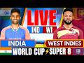🔴 T20 World Cup: India vs West Indies Live match score & Commentary | IND VS WI Live match today