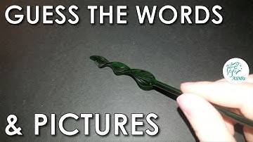 ASMR Tracing Invisible Words • Guess the Words & Pictures • Whispering