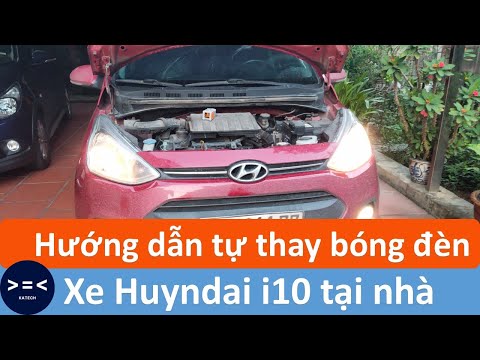 Video Hướng dẫn thay bóng đèn xe Huyndai i10 #katech... - youtube