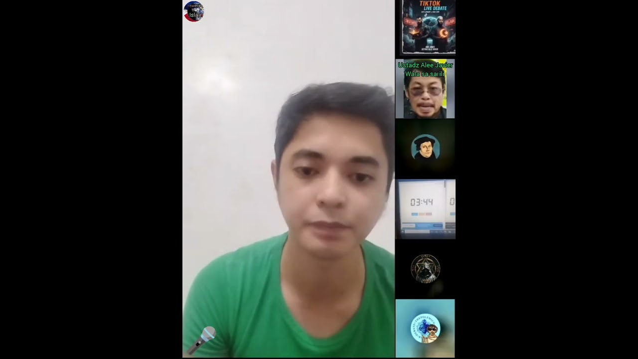 Ustadz Alee Javier failed to prove the Quran if it's God's Word but cried only in the debate 