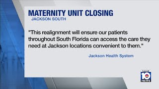 Jackson South changes closing date for maternity unit