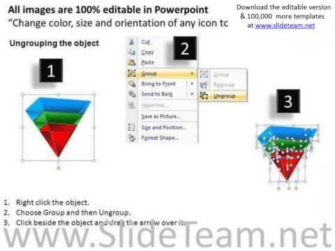 download inverted pyramid ppt slides