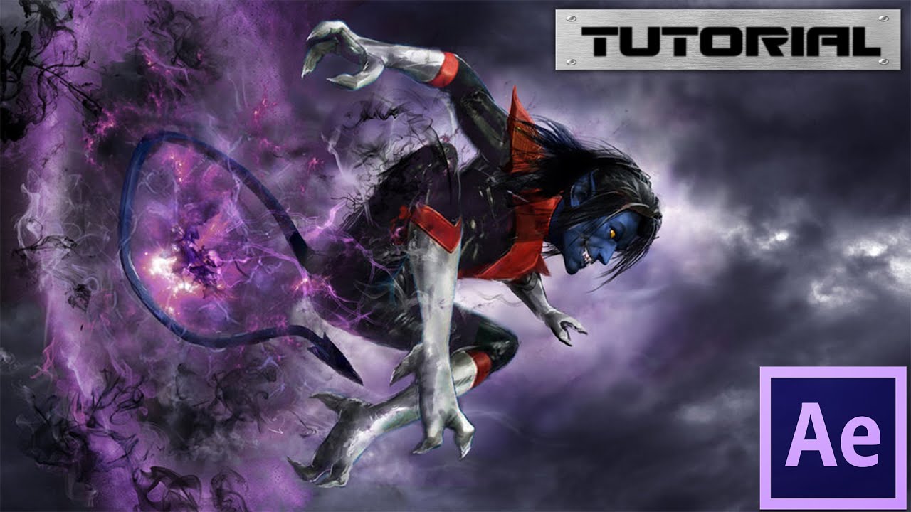 Nightcrawler Adobe After Effects Advanced VFX Tutorial X-Men Smoke  Teleportation 