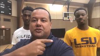 Basketball Skills Video with Marquis Smith & Jaymeke Smith