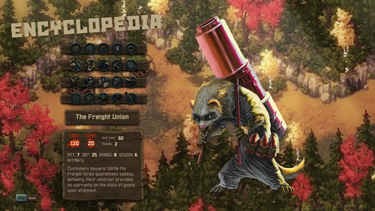 Tooth & Tail - The Freight Union  Voicelines