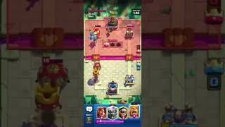 Close call at the end. 3 star win Clash Royale