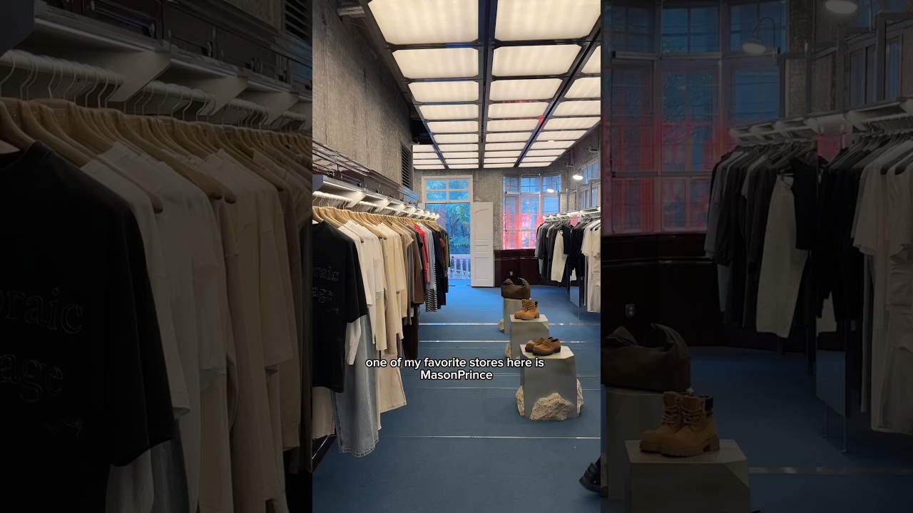 The trendiest shopping area in Guangzhou, China 🇨🇳 (📍DongShanKou)