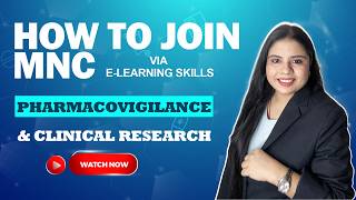 How to Join MNC Immediately with  E-Learning | Pharmacovigilance & Clinical Research Softwares screenshot 5