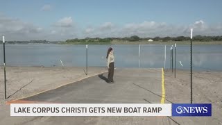 Lake Corpus Christi gets new boat ramp as water levels fall below 14%