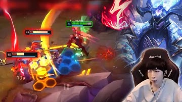 XiaoChaoMeng Aatrox : AMAZING 1v2 OUTPLAY - Engsub