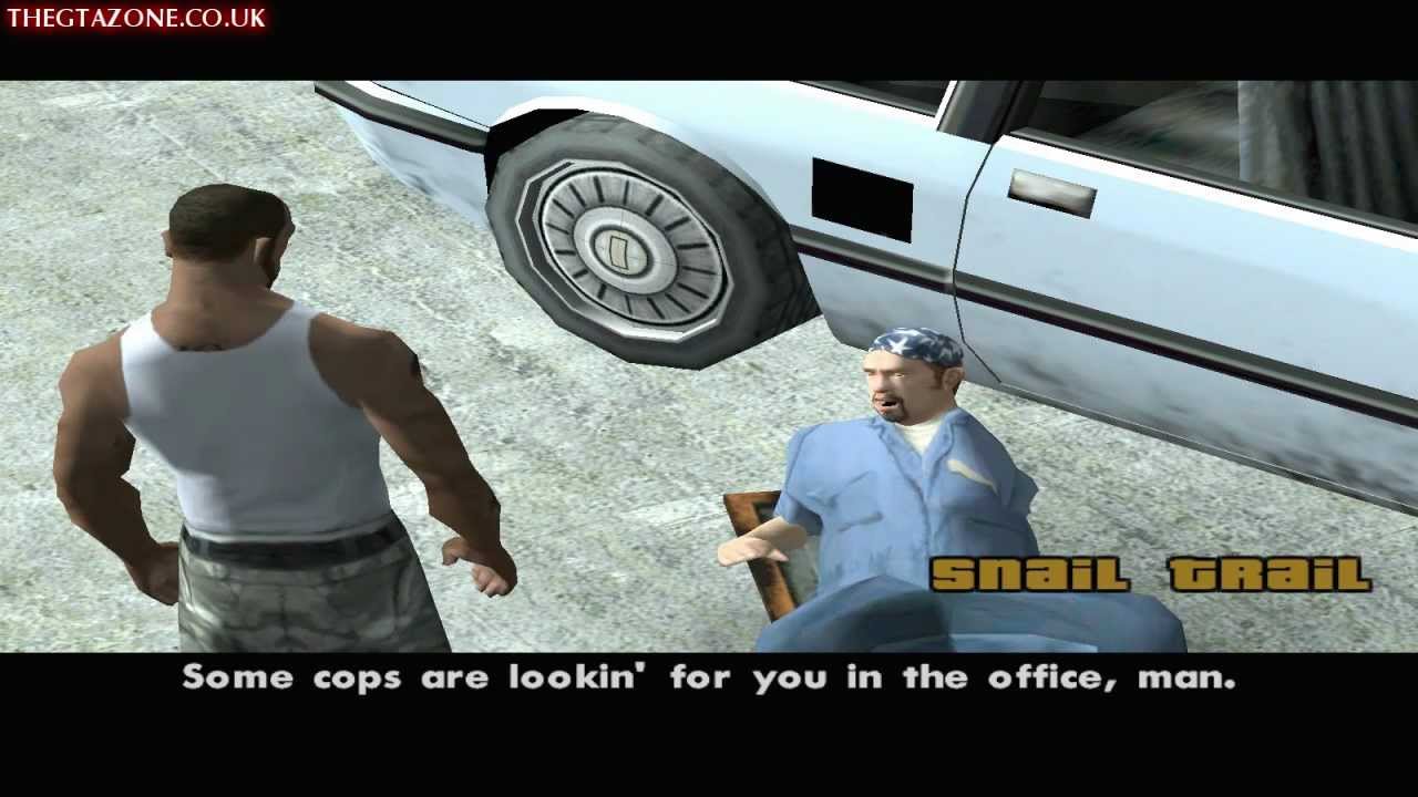 GTA San Andreas - Mission #47 - Snail Trail (HD)