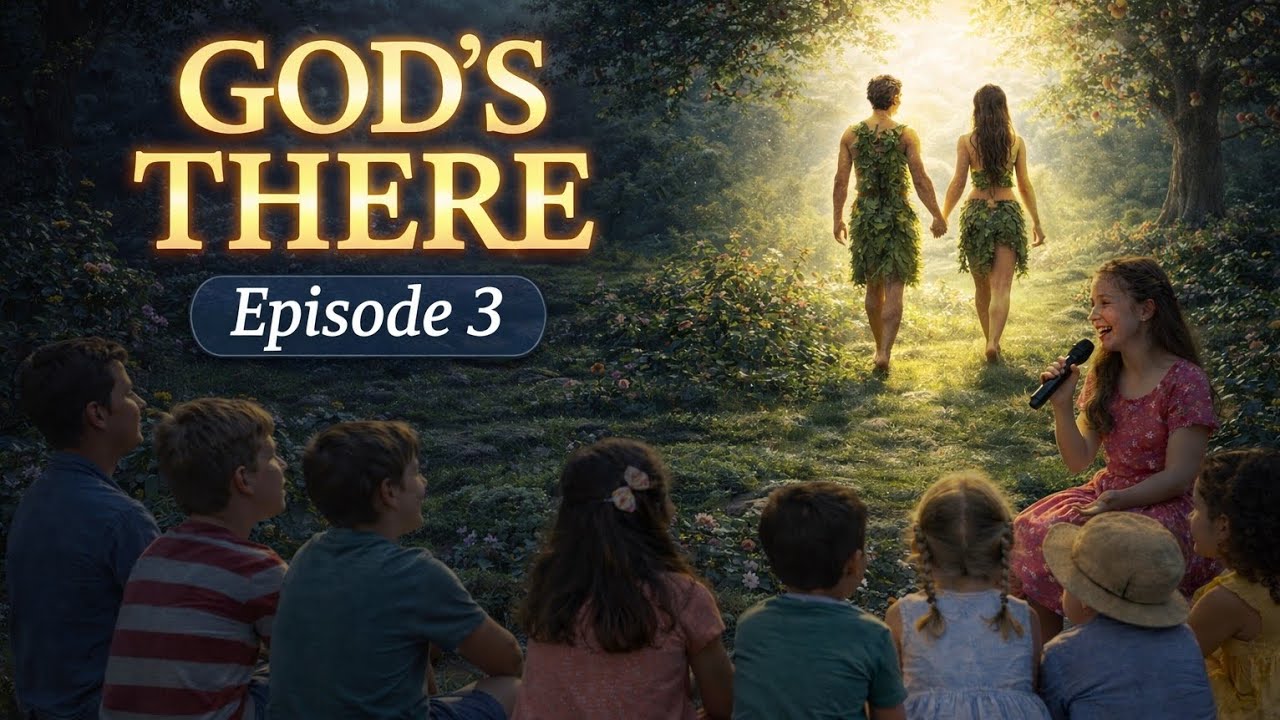 GOD’S THERE – Episode 3 | Kids Sunday School Worship Song & Bible Story