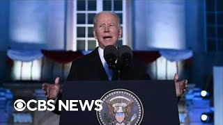 Biden sought to rally support for Ukraine during his speech in Poland