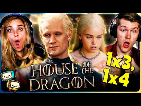 HOUSE OF THE DRAGON 1x3 & 1x4 Reaction! | Game of Thrones | Matt Smith | Emma D'Arcy | Olivia Cooke