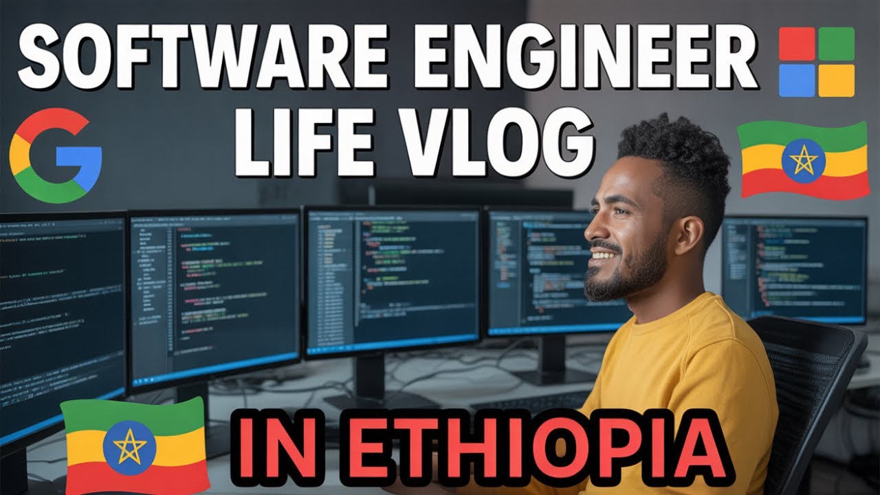 A Day in the Life of a Software Engineer in Ethiopia | Coding, Work & Life 2025