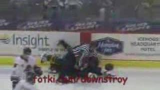 Steve MacIntyre Vs. Luke Fritshaw