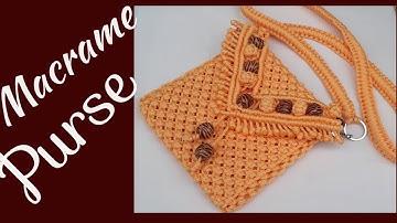 Macrame Purse | Macrame Handbag (Design No. 4)