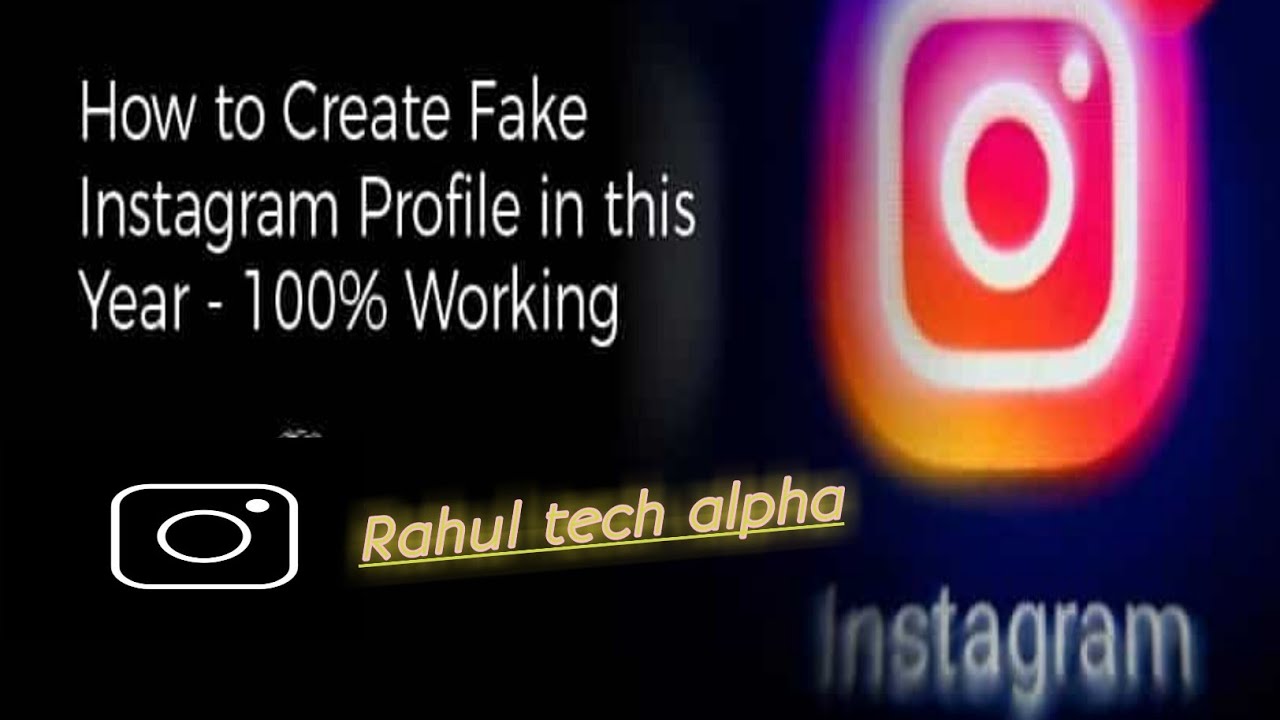 How To Make Fake Instagram Without Number || Fake instagram account . keshe bnaya