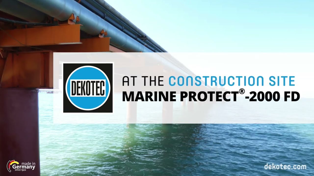 At the construction site: MarineProtect®-2000 FD, Port of Taman, Russia