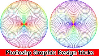 Spiral Graphics Design in Photoshop | Spiral Design | Photoshop Tutorial In Nepali photoshoptricks