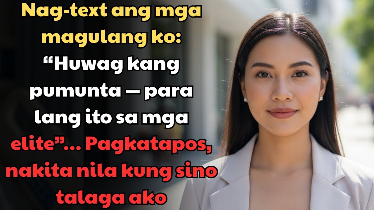 “Huwag kang pumunta—para lang sa elite,” sabi nila… hanggang makita nila kung sino talaga ako