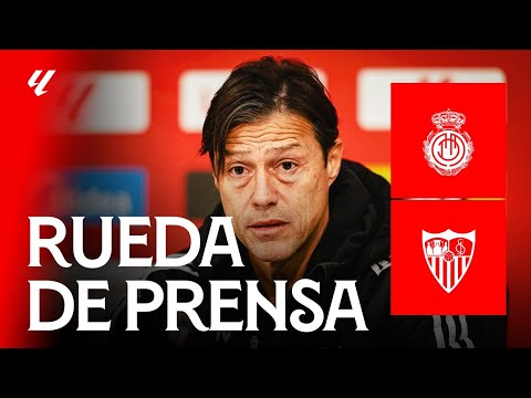 Rueda de prensa de Matías Almeyda previa al #MallorcaSevilla |• EN DIRECTO