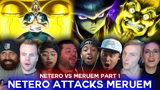 Netero vs Meruem Part 1 | HxH Ep 122 Reaction Highlights