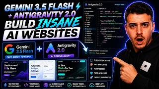 Gemini 3.5 Flash + Antigravity 2.0 Build INSANE AI Websites! ($5K Websites)